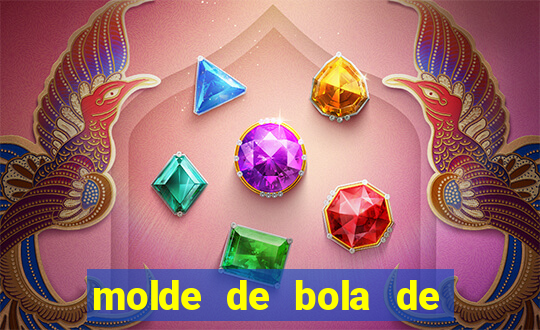 molde de bola de futebol para imprimir